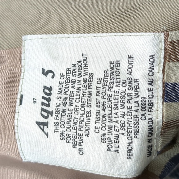 Vintage Aquascutum Agua 5 London Trench Coat with Liner/ Car Coat - Picture 5 of 8